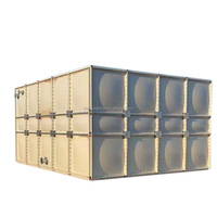 Panneaux composites en fibre de verre assemblés, réservoir d'eau modulaire en FRP, réservoir d'eau en FRP