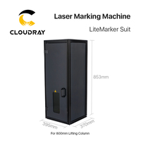 Machine de marquage Laser à Fiber nuages, dispositif de marquage avec couvercle de protection pour le bricolage
