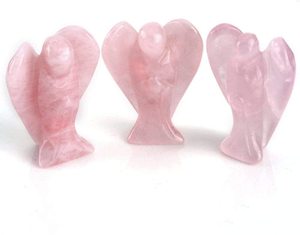 New Arrival Carved 1.5 Inch Angel Shape <strong>Stones</strong> Natural <strong>Red</strong> Quartz Gray Agate Yellow <strong>Jade</strong> Angle Jewelry for Diy Necklace Pendant - Product Image 1