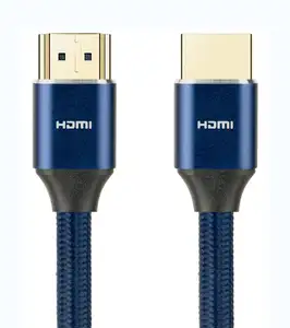 UHD 8K @ 60Hz, دعم eARC/ HDR/ 3D/RGB4:4:4 عالية الجودة HDMI 2.1v كابل
