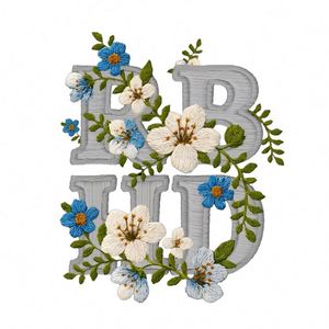 Patch brodé thermocollant 3D personnalisé pour vêtements, casquettes et chapeaux, motif drapeau sportif et animal de dessin animé - Product Image 1