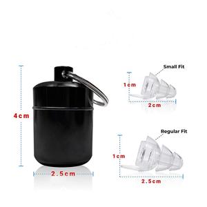 Tappi Per Le Orecchie di alta Fedeltà Concerto Riutilizzabile Musicisti Tappi Per Le Orecchie 24dB Avanzata Tecnologia di Filtro di Protezione per le Orecchie per il Festival di Musica - Product Image 4