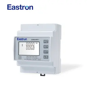 Mini compteur d'énergie électrique intelligent Modbus triphasé approuvé par EASTRON SDM630MCT ETL