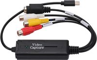 Caja de Grabación de Video HD, Captura de Video en Vivo para Juegos, Tarjeta de Captura de Video AV para Teléfono Móvil con Interfaz USB Tipo-C