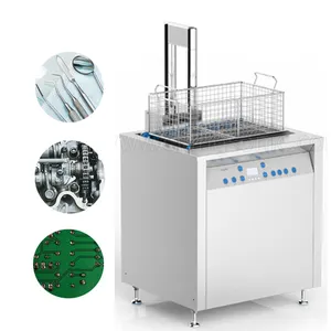 160l Industrial Automatic Ultrasonic Cleaner Moto Gear Carburetor Vessel Part Degreaser Rinse Ultrasonic Cleaning Machine