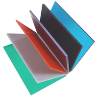 Usine en gros feuille de polycarbonate haute transparence 6mm prix résistance à la chaleur feuille de toiture en polycarbonate