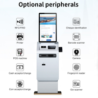 Self Service Cash Dispenser Banknote Acceptor Currency Exchange Machine Cash Payment Kiosk Self Bill Payment Kiosk Terminal