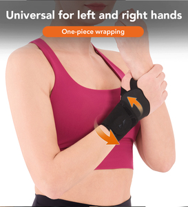 Soporte de Muñeca Ultrafino y Transpirable con Tela de Alta Elasticidad, Bucle <span class=keywords><strong>para</strong></span> el Pulgar Ajustable, Compresión <span class=keywords><strong>para</strong></span> Gimnasio, Fitness, Deportes, Alivio del Túnel Carpiano - Product Image 6