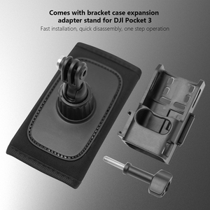 Soporte de Correa de Mochila con Rotación de 360 Grados con Adaptador de Expansión de Carcasa y Soporte para Accesorios <span class=keywords><strong>DJI</strong></span> Pocket3, <span class=keywords><strong>Precio</strong></span> de Fábrica - Product Image 2