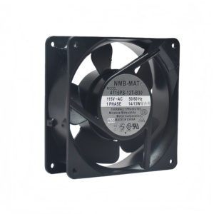 พัดลมระบายความร้อนแบบแกน 4715PS-12T-B30 ของแท้จากญี่ปุ่น ยี่ห้อ <span class=keywords><strong>Minebea</strong></span> <span class=keywords><strong>NMB</strong></span> แบบลูกปืนไฟฟ้า 115V ขนาด 120x120x38 มม. โครงพลาสติก - Product Image 3