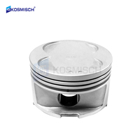 Piston 4AFE de haute qualité pour moteur essence TOYOTA, OEM 13101-16160, alésage 81mm, plaqué étain, sans Alfin, kits de remplacement de pistons 4AFE