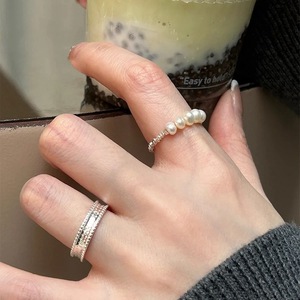 แหวนเงินแท้ S925 ดีไซน์เรียบง่าย ลายดาว สำหรับผู้หญิง สวมใส่ได้ทุกวัน เครื่องประดับคุณภาพดี ดีไซน์แบบวงเปิด - Product Image 5