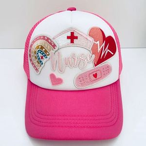 Écussons brodés personnalisés pour uniforme d'infirmière, motif dessin animé, pour chapeau et vêtements, à thermocoller - Product Image 2