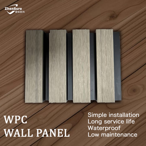 Grille en WPC Co-extrudé Moderne, Faible Entretien, Imperméable et Ignifuge pour l'aménagement paysager : Transformez vos espaces extérieurs - Product Image 2