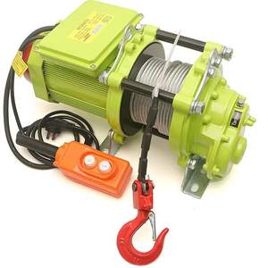 Iehc kualitas tinggi 220v 400kg derek listrik dengan Motor tanpa sikat cepat tali kawat baja untuk - Product Image 1