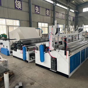 高速迷你单卷卫生纸生产机，带PLC和电机，CE认证 - Product Image 4