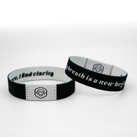 Bracelet élastique double face imprimé par sublimation Sunshine, bracelet extensible en polyester tendance