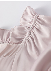 Último diseño cómodo Satén de seda romántico ropa de dormir pareja pijamas conjuntos vestidos de <span class=keywords><strong>noche</strong></span> <span class=keywords><strong>para</strong></span> mujer Sexy - Product Image 6