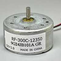 Original RF-300C-12350 3V- 6V 5.9VDC 24mm 300 Round Mute Motor pour Car AV CD DVD Player