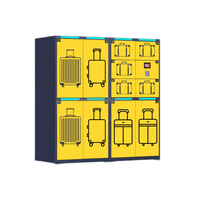 Casiers à bagages extérieurs connectés en IoT, casiers de rangement intelligents à code numérique automatique