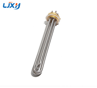 Ljxh DN32 /DN40 304SS Chaudière à immersion tubulaire à eau 220v/380v 6kw Tuyau de chauffage électrique à filetage en cuivre pour le chauffage de l'incubateur d'oeufs