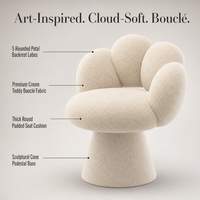 Chaise de maquillage en bois pour fille, tabouret spécial de luxe léger haut de gamme pour coiffeuse de chambre, avec dossier rotatif pour la maison et les loisirs