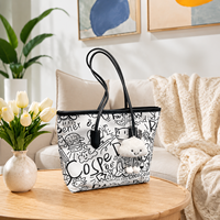 Sac fourre-tout tendance 2026 en cuir PU couleur bonbon, grande capacité, sac à bandoulière pour le travail avec compartiment pour ordinateur portable, usine certifiée BSCI