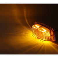 Feux de Calandre Avant LED Ambre Blanc Double Brûleur pour Camions Scania, Mercedes-Benz, Volvo, MAN – Style Rétro