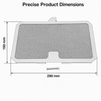 Protector de Radiador para Yamaha YZF R25 R3 2014-2020, Rejilla Protectora, Piezas de Refrigeración para Motocicleta, MOQ 5