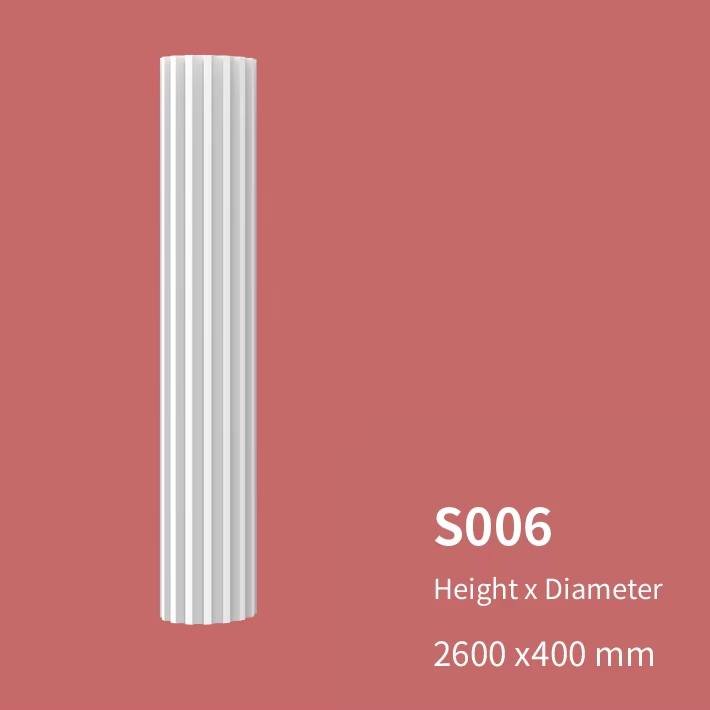PU Roman Column Decorative Pillars Mold