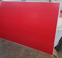 Plaque acrylique PMMA rouge 1220*2440mm 1000x2000mm
