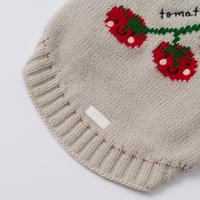 Pull en tricot pour chien à imprimé mignon, nouvelle mode automne-hiver, vêtements pour petits chiens, vente chaude