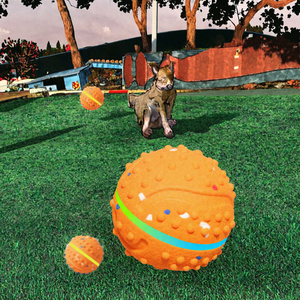 Juguete Interactivo para Perros con Luz LED RGB, Pelota Rodante Automática - Product Image 2