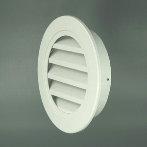 Rejilla de Ventilación Redonda con Persianas Ajustables para Montaje en Pared, para HVAC, Cubierta de Retorno de Aire - Product Image 2