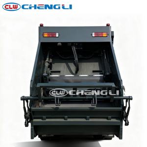 รถบรรทุกอัดขยะชัคแมนแบบงานหนักแรงอัดสูง พร้อมระบบปล่อยขยะไฮดรอลิก - Product Image 3