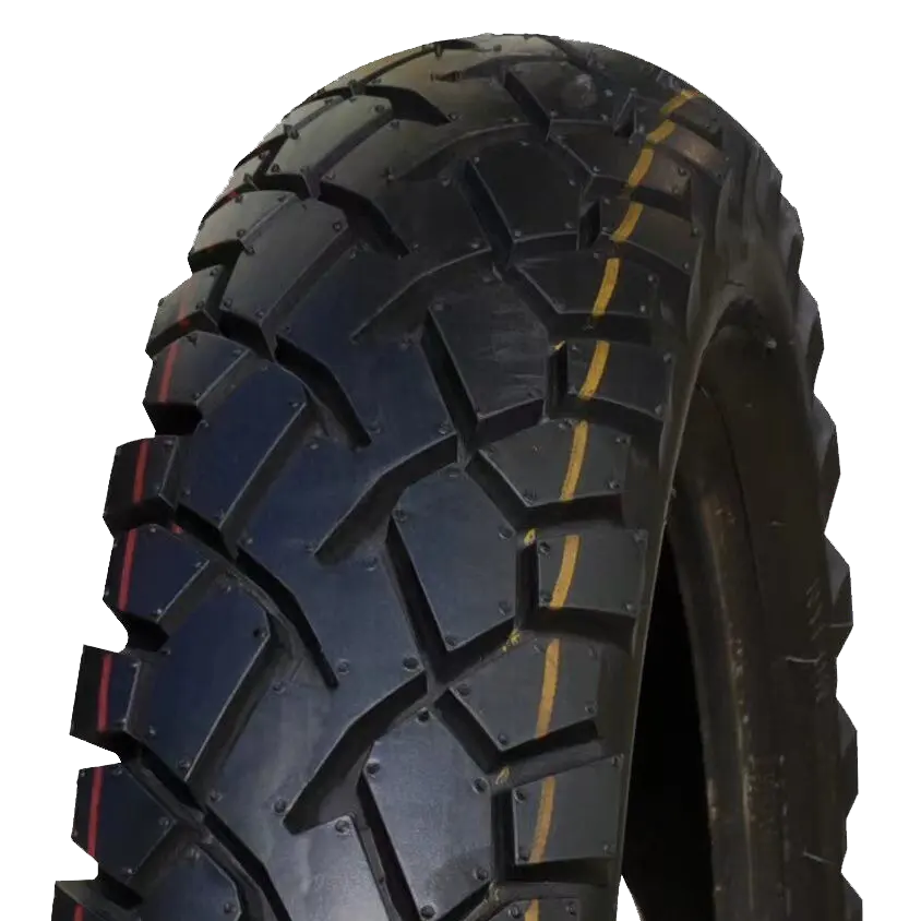 110/90-16 motocicleta pneu tubeless Alto conteúdo de borracha natural resistente ao desgaste