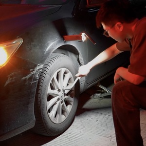 Có thể gập lại có thể sạc lại đèn làm việc dẫn ánh sáng khẩn cấp với SOS báo động, ngân hàng điện, cửa sổ Breaker, dây an toàn cắt - Product Image 4