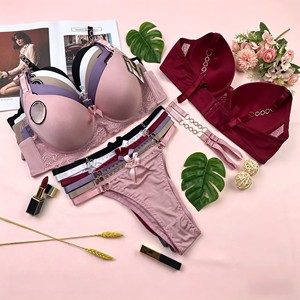 <span class=keywords><strong>Reggiseno</strong></span> push-up Y6002 da 2,15 dollari, taglie 42-52D, con <span class=keywords><strong>3</strong></span> ganci, ferretto e spalline decorative, copertura completa. - Product Image 3