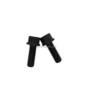 Vis à tête hexagonale à bride S12R2 résistante aux hautes températures pour boulon de collecteur d'échappement - Product Image 1