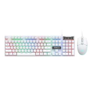 Bonne qualité <span class=keywords><strong>iMICE</strong></span> AN-350 104 touches suspendues Keycaps sensation mécanique brillant ensemble <span class=keywords><strong>clavier</strong></span> et souris de jeu filaire - Product Image 1