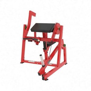 Máquina de Ejercicios para Piernas para Gimnasio Comercial, Roja, para Entrenamiento de Fuerza, con Placas de Peso, Garantía de 5 Años, Capacidad Máxima de Usuario 200 kg - Product Image 3