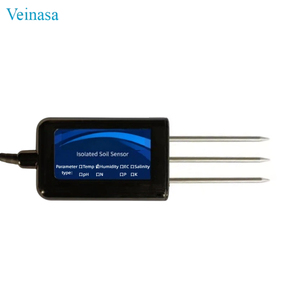 مستشعر رقمي للزراعة RS485 للتربة من الفولاذ المقاوم للصدأ مع مسبار للرطوبة للدفيئة OEM ODM - Product Image 3