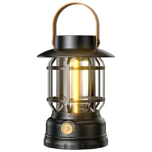 Nuova Lampada Solare Impermeabile Ricaricabile per Campeggio, Illuminazione per Casa e Tenda, Lampada Atmosfera Retrò a Forma di Cavallo - Product Image 1