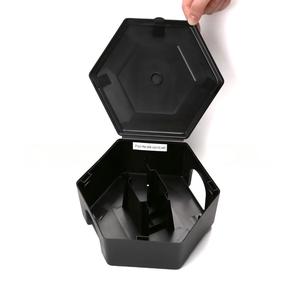 Boîte à appâts pour rongeurs en plastique hexagonale verrouillable, réutilisable, durable, piège à souris et à rats, intérieur/extérieur - Product Image 3