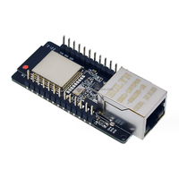 Stok tertanam Port seri ke Ethernet ESP32 WIFi modul WT32-ETH01