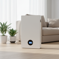 Sistem Penyimpanan Energi Surya Inverter Huayu 51.2V 200AH 10KWH 8000-Cycle, Baterai Lithium Ion, Dapat Dipasang di Dinding/Lantai