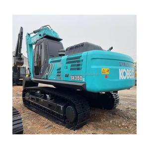 Excavatrice Kobelco Sk350LC 35 tonnes d'occasion 100% d'origine japonaise de bonnes performances Prix bon marché Machine de construction moyenne SK130LC - Product Image 3