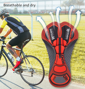 WOSAWE – coussin de short de cyclisme pour <span class=keywords><strong>homme</strong></span>, coussin de Gel 5D, respirant, pour vélo, vélo, <span class=keywords><strong>sous</strong></span>-vêtements de cyclisme - Product Image 6