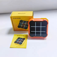 Jeu de société de stratégie familial ABS, niveau de compétence intermédiaire, jeu électronique portable de tic-tac-toe pour les jeunes