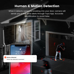 Wifi Tuya Spot <strong>Light</strong> <strong>Camera</strong> Home 1080P <strong>Security</strong> Outdoor Wall <strong>Light</strong> Audio Video Recording Siren Alarm Motion Sensor Flood <strong>Light</strong> - Product Image 6